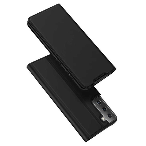 Samsung S21 FE Flip Case Smooth -korttipaikka Black