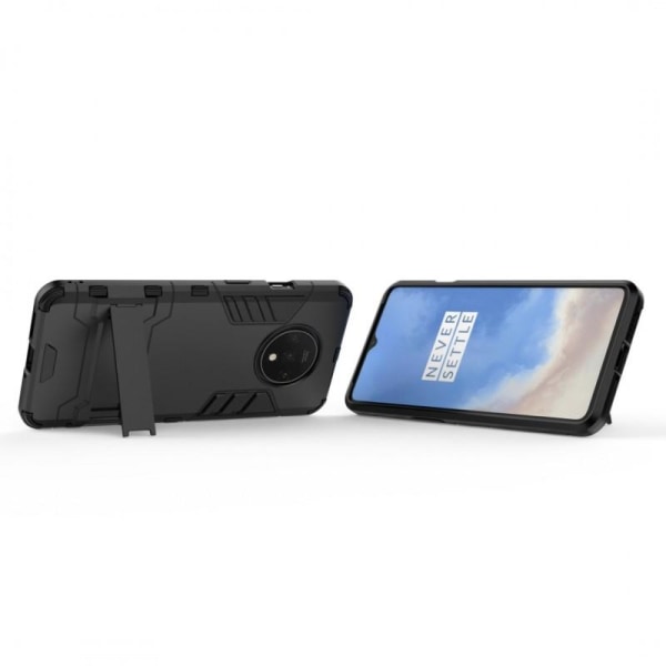 OnePlus 7T Iskunkestävä kotelo jalustalla ThinArmor Black