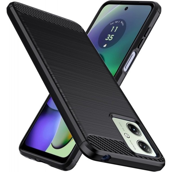 Motorola Moto G54 Stöttåligt Skal SlimCarbon
