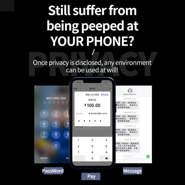 Samsung Note 20 Ultra Privacy Comprehensive Premium -kuori Black