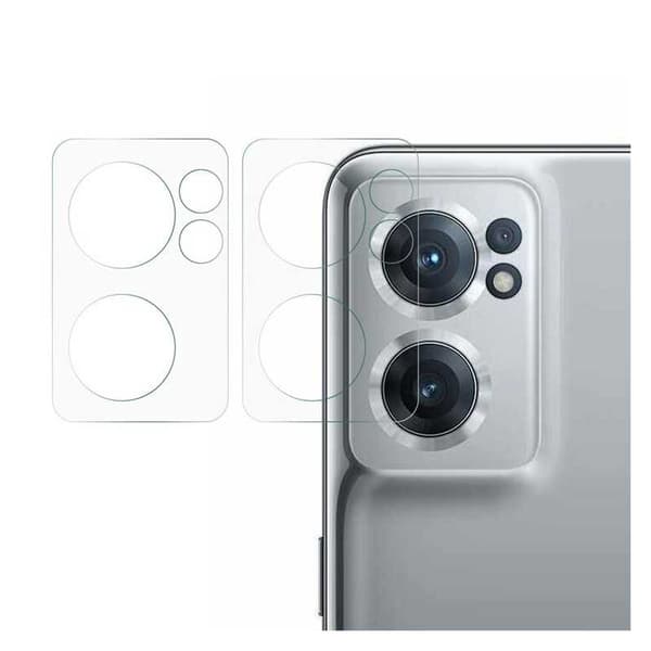 2-PACK OnePlus Nord CE 2 Beskyttelse Linsebeskyttelse Kamerabeskyttelse Transparent