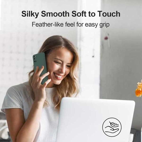 Samsung S20 Plus Kuminen Matt Green Shell Liquid - vihreä