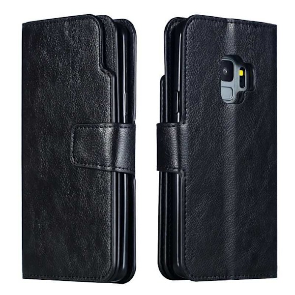 Samsung S9 praktisk pung-etui med 12-bakker Array V4 Black