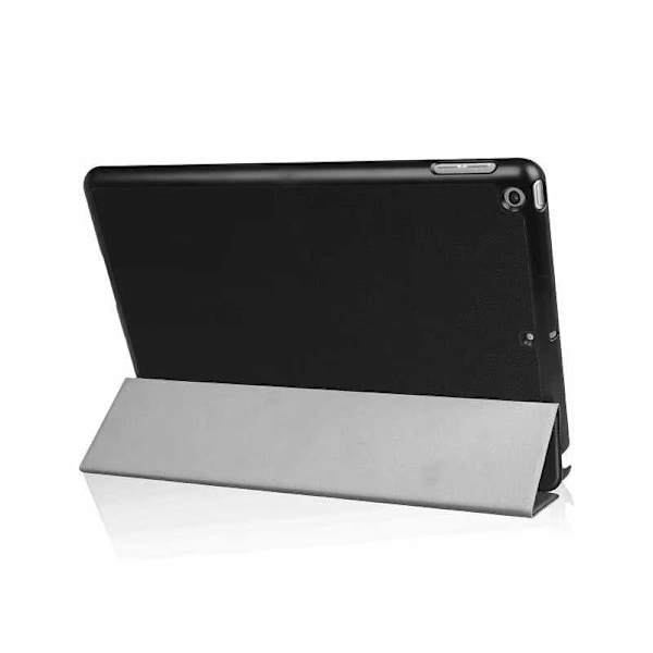 Apple iPad 9.7 2017/2018 Tyylikäs Trifold Case V2 Black