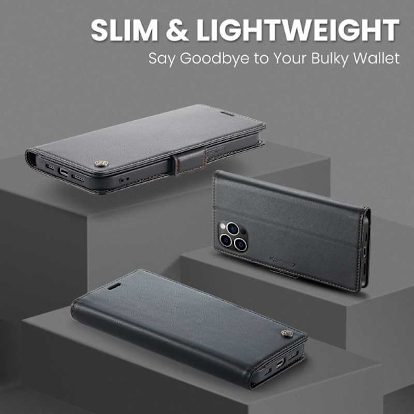 CaseMe Skin Pro Fodral iPhone 12 Pro Max Svart