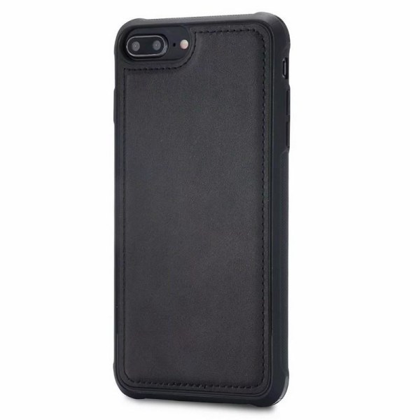 Käytännöllinen iPhone 6S Plus -kotelo magneettikuorella, 6-tasku Black