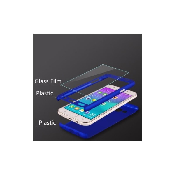 Samsung J3 2017 | 360 ° 3in1 FullCover Cover + 0,26mm 9H Glass Black