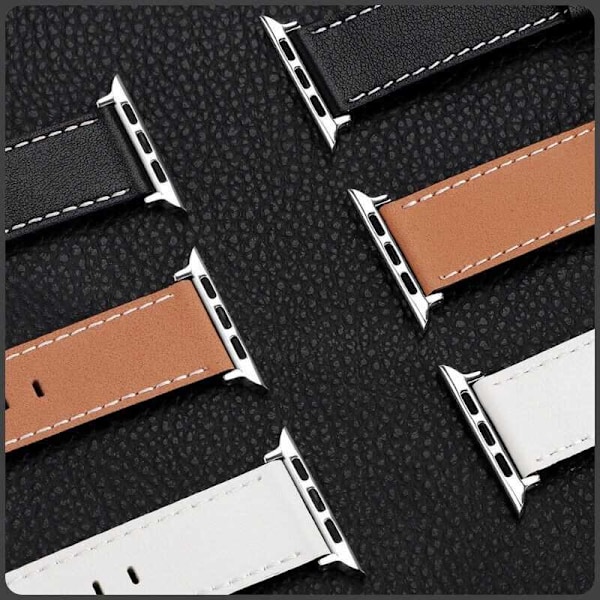 Armbåndsstiftadapter til Apple Watch 44 mm guld Black