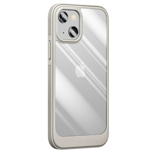 iPhone 13 Shock Resistant & Elegant Shell Halo Vit