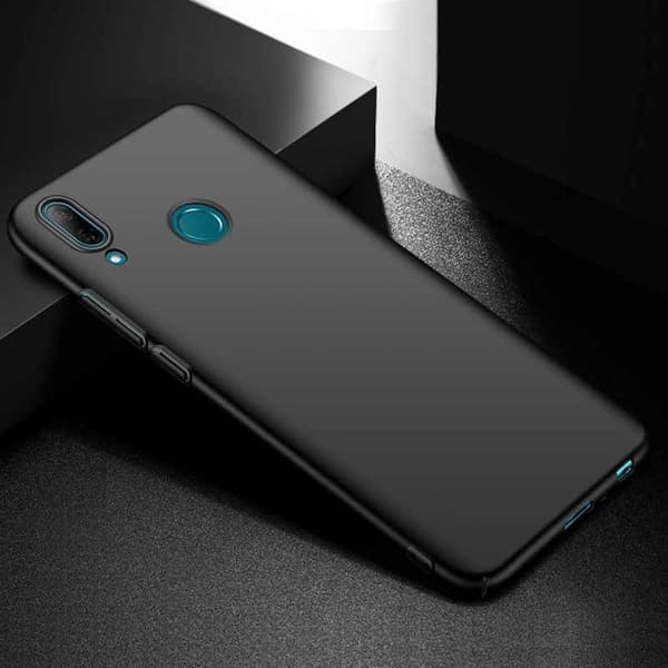 Huawei P Smart 2019 Ultratunt Mattsvart Skal Basic V2 Svart