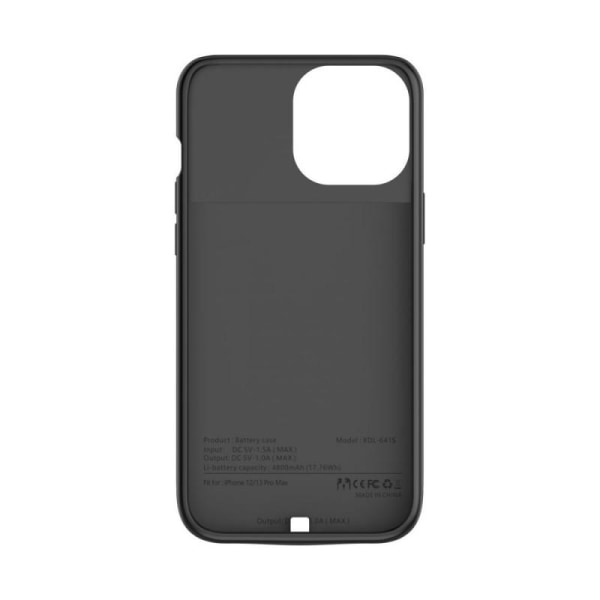 iPhone 13 Pro Max Exclusive iskunkestävä akkusuojus Titan V2 480 Black