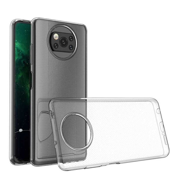 Xiaomi Poco X3 NFC Stötdämpande Mjukt Skal Simple Transparent