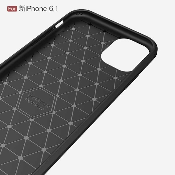 iPhone 11 Stöttåligt Skal SlimCarbon Svart