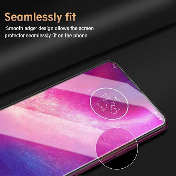 Motorola One Hyper Härdat glas 0.26mm 2.5D 9H Transparent