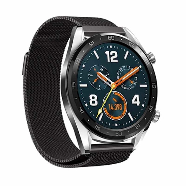 Huawei Watch GT 46mm Armbånd Milanese Loop Svart