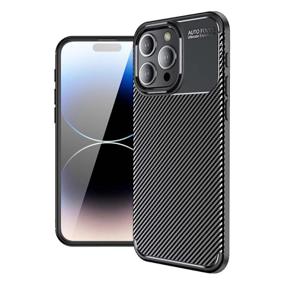 iPhone 16 Pro Max Stöttåligt Slimmat Skal FullCarbon V4