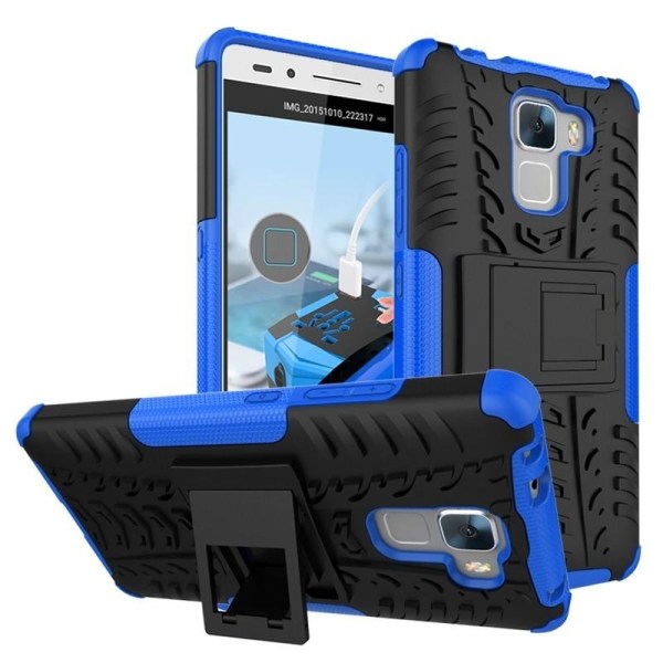 Honor 7 Shockproof Cover med Support Active White
