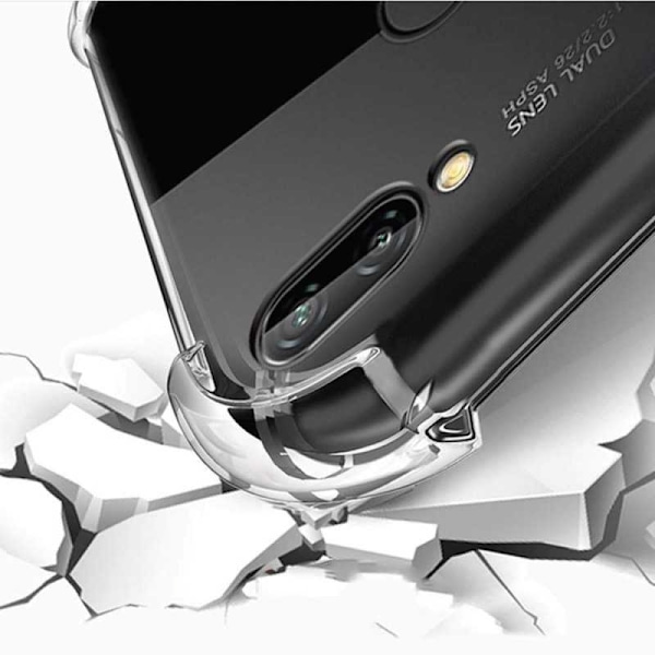 Samsung M20 stødabsorberende silikone Shell Shockr Transparent