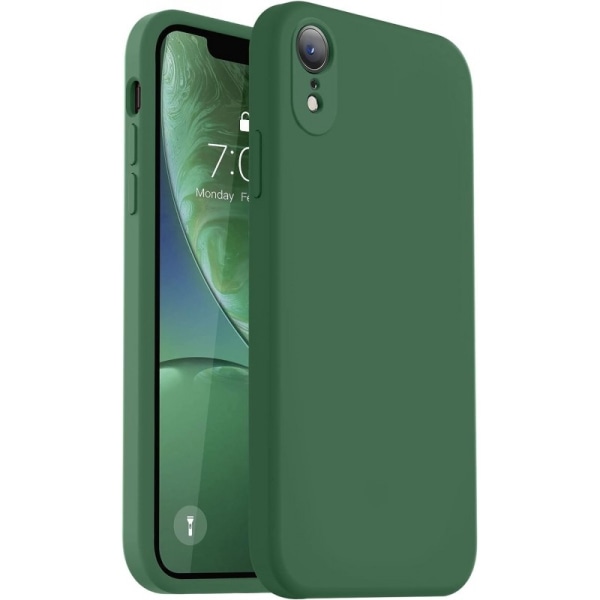 iPhone XR Kuminen Matt Green Shell Liquid - vihreä