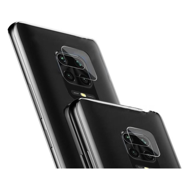 Xiaomi Redmi Note 9S / 9 PRO Kamera Skydd Linskydd Flexibelt Gla Svart