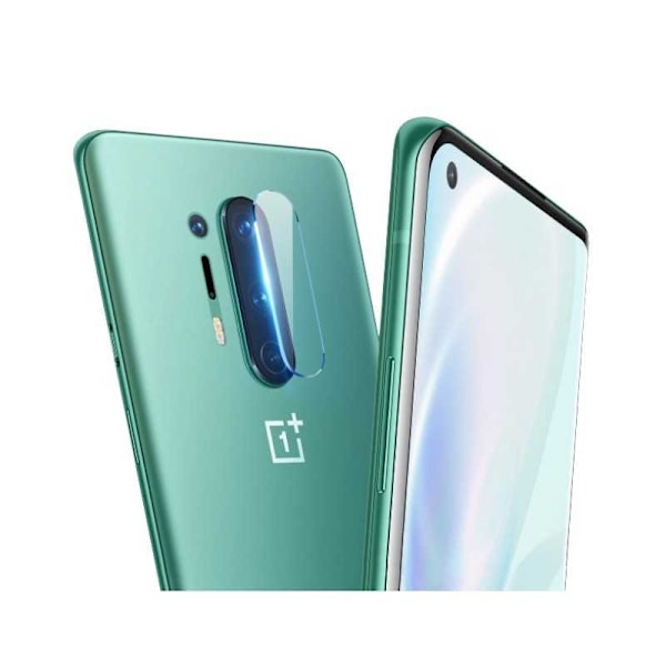 2-PACK OnePlus 8 Pro Kamera Flexibelt Glas 0.26mm 2.5D 9H Svart