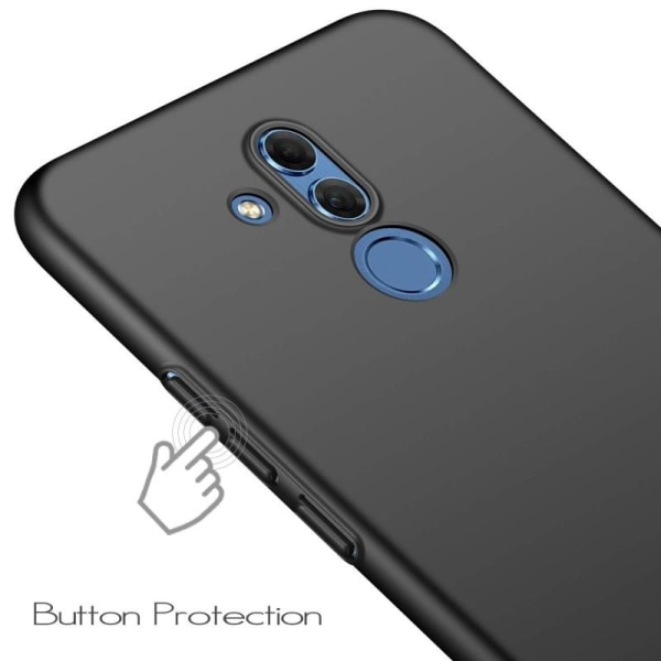Huawei Mate 20 Lite Ultratynn gummibelagt Matt Black Cover Basic Black