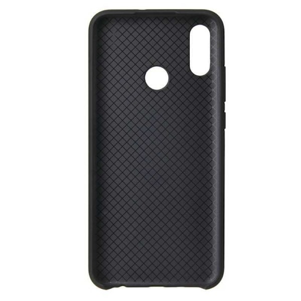Huawei P Smart 2019 Gummibelagd Mattsvart Silikon Skal Svart