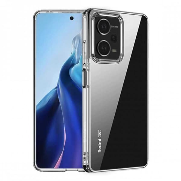 Xiaomi Redmi Note 12 5G iskuja vaimentava silikonikotelo Simple