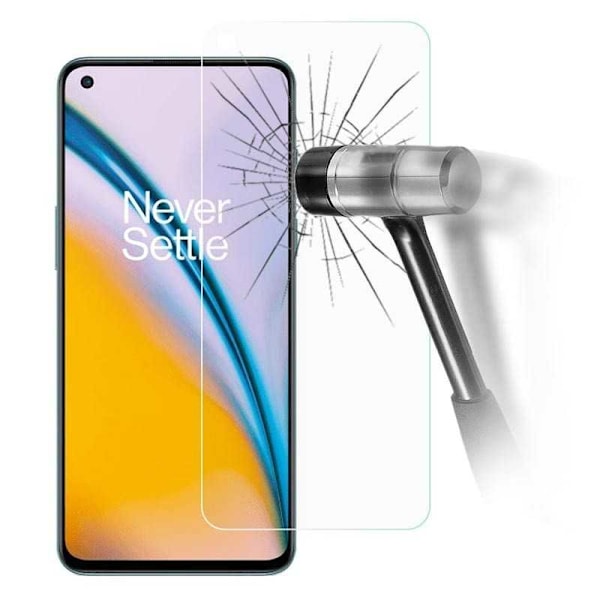 2-PACK OnePlus Nord 2 5G Härdat glas 0.26mm 2.5D 9H Transparent