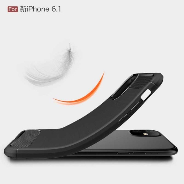 iPhone 11 Shockproof Shell SlimCarbon Black