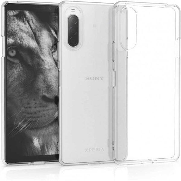 Xperia 10 II stødabsorberende blødt etui Enkelt (XQ-AU52) Transparent