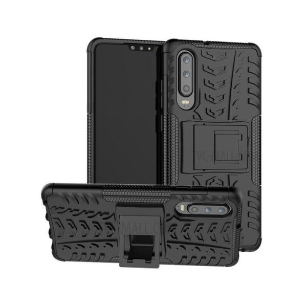 Huawei P30 iskunkestävä suojus Active Supportilla Black