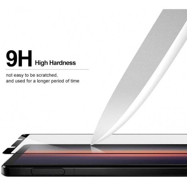 2-PACK Xperia 10 IV Härdat Glas 0.26mm 2.5D 9H Fullframe Transparent