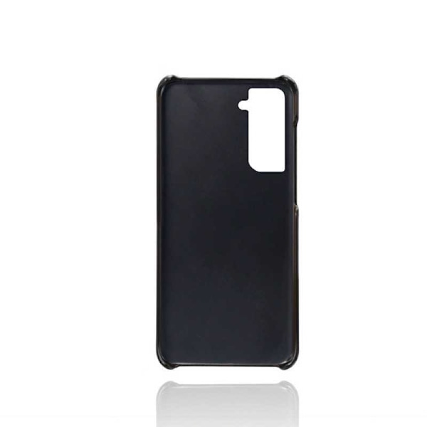 Samsung S21 Plus Mobile Cover -korttikotelo Retro V2 Black