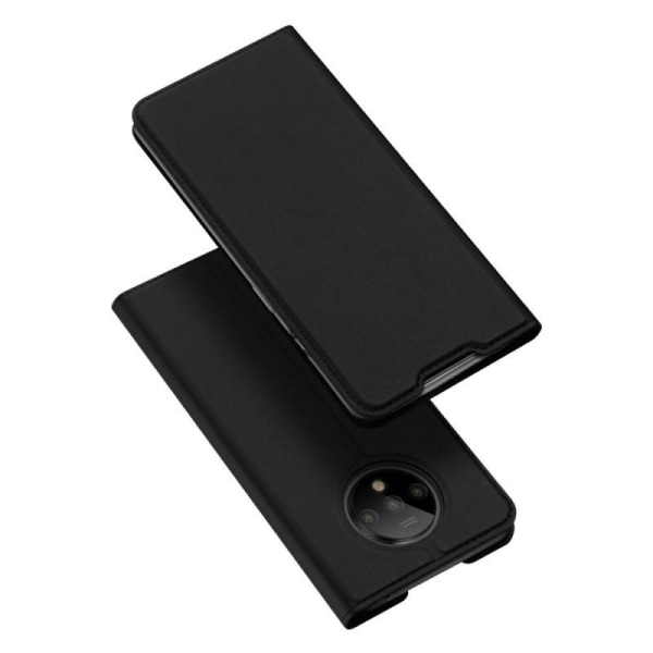 OnePlus 7T Flip Case Skin Pro med kortrum Black