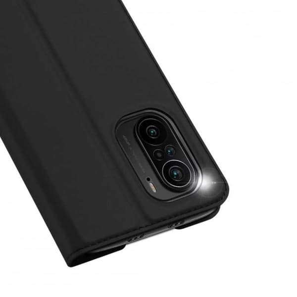 Xiaomi Mi 11i Flip Case Smooth -korttipaikka Black
