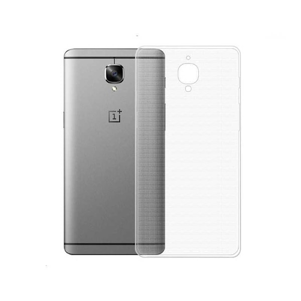 OnePlus 5 Stöttåligt Genomskinligt Skal Simple Transparent