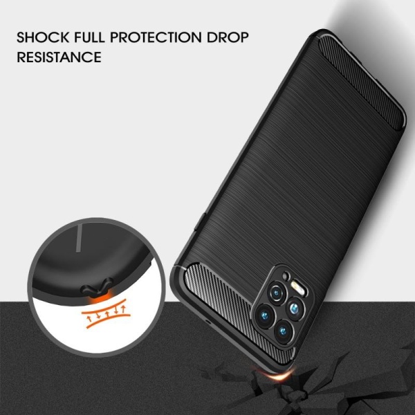 Motorola Moto G100 Shockproof Shell SlimCarbon Black