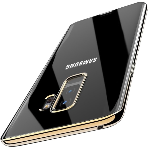 Samsung A6 2018 iskuja vaimentava kumipäällyste Silver