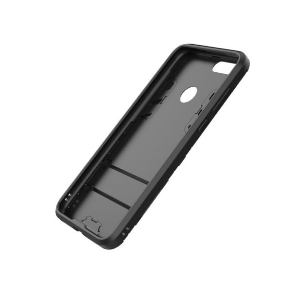 Huawei P smart Shockproof Cover med Kickstand ThinArmor Black