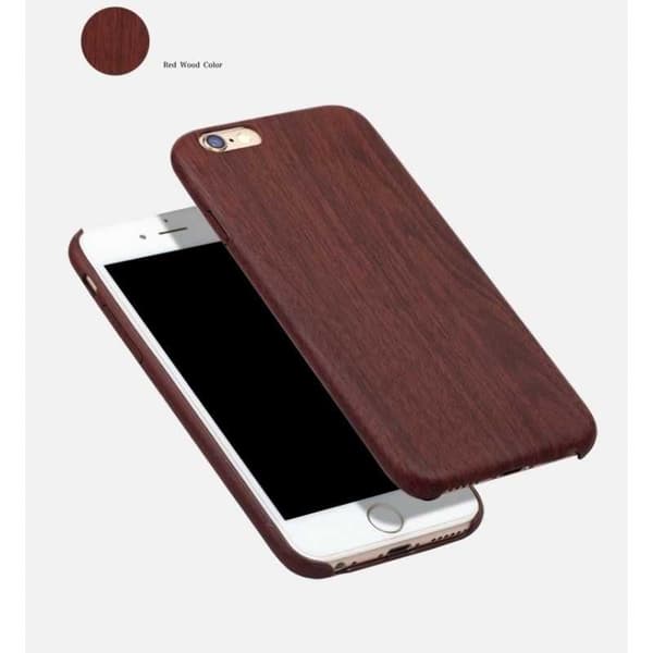 iPhone 6S Plus puinen kotelo | Silikonikuori Puujäljitelmä Tree Variant 3