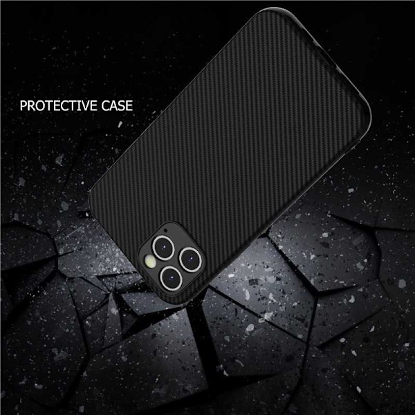 iPhone 15 Pro Iskunkestävä FullCarbon V2 -kotelo