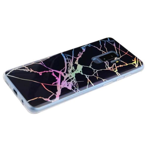 Samsung S9 Plus Stötdämpande Marmorskal Lazr Vit