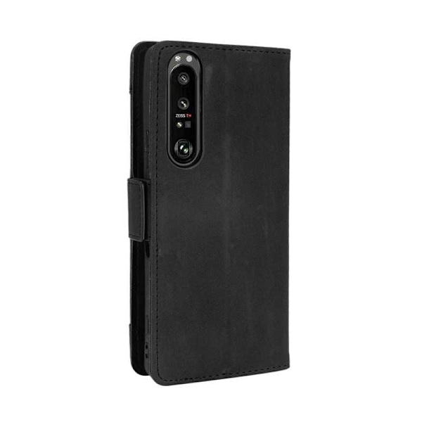 Xperia 1 III Plånboksfodral PU-Läder 6-FACK Winston V3 Svart