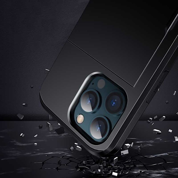 iPhone 14 Pro Max stødsikkert dækselkortrum StreetWise Black