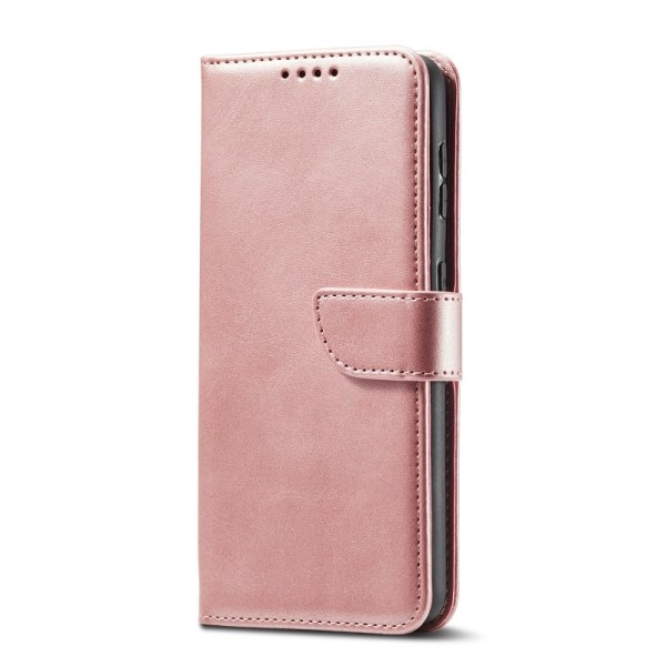 Samsung S24 Plus Pung Etui PU Læder 4 RUMMER - Rose guld