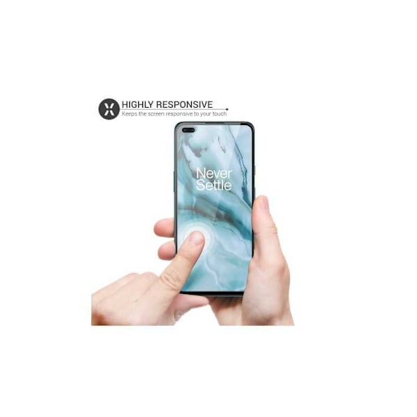 OnePlus Nord 2 5G Privacy Hærdet glas 0,26 mm 2,5D 9H Transparent