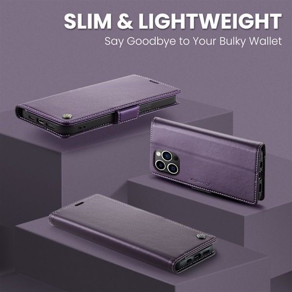 CaseMe Skin Pro Fodral iPhone 15 Pro Max - Lila