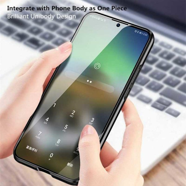 Samsung S20 Heltäckande Premium Skal Glassback V4 Transparent