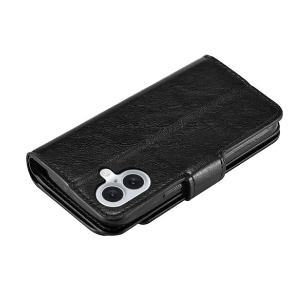 iPhone 16 Praktisk Plånboksfodral med 12-Fack Array V4